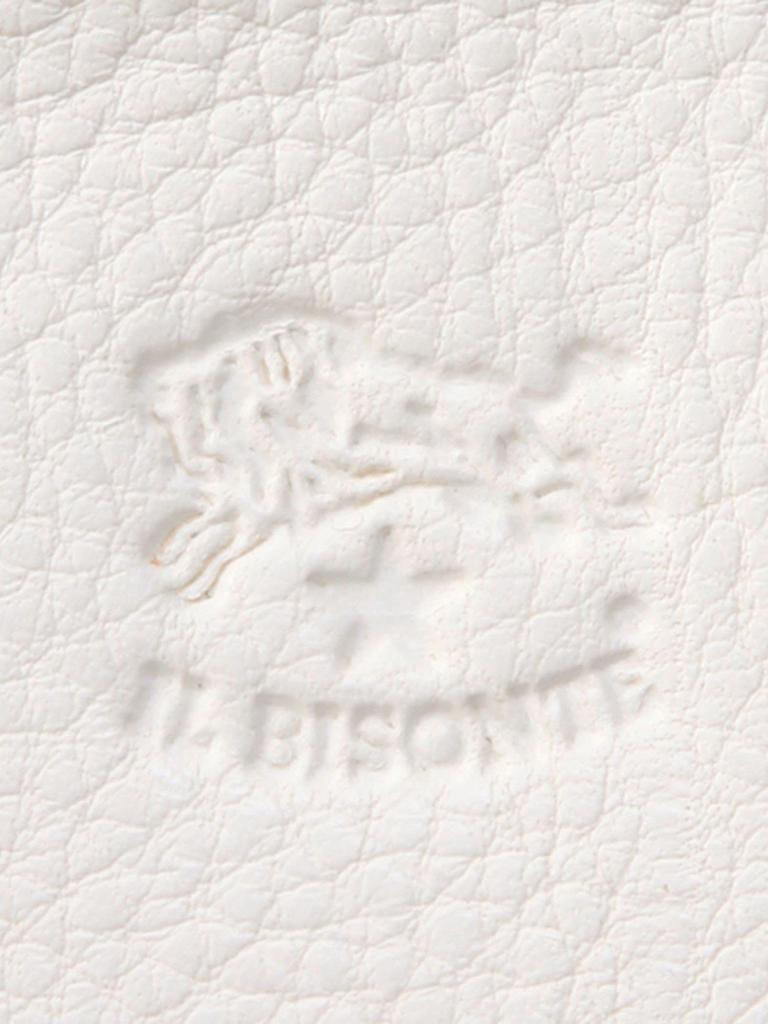 IL BISONTE Coin Case, Genuine Leather, Cowhide Leather, Unisex, Gray