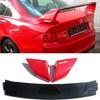 High Quality ABS 3-parts Rear Wing Spoiler For HONDA Accord 2008 2009 2010 2011 2012 2013 4-Door Sedan