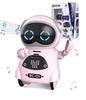 Toy Lob Pocket Robot, Communication Robot, Smart Robot, Mini Robot, Talks, Dancing, Music, Lights, English, Japanese Instructions Included (Pink)