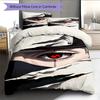 Cartoon Pattern Bedding Quilt Set Quilt Cover Pillowcase Home Decoration Birthday Gift (1 * Duvet Cover + 2 * Pillowcase, Without Core)