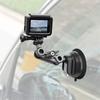 Action Camera Dash Cam Phone Car Mount Car Suction Cup Phone Action Camera Holder 1/4 Inch For Gopro Insta360 Dji Action Camera