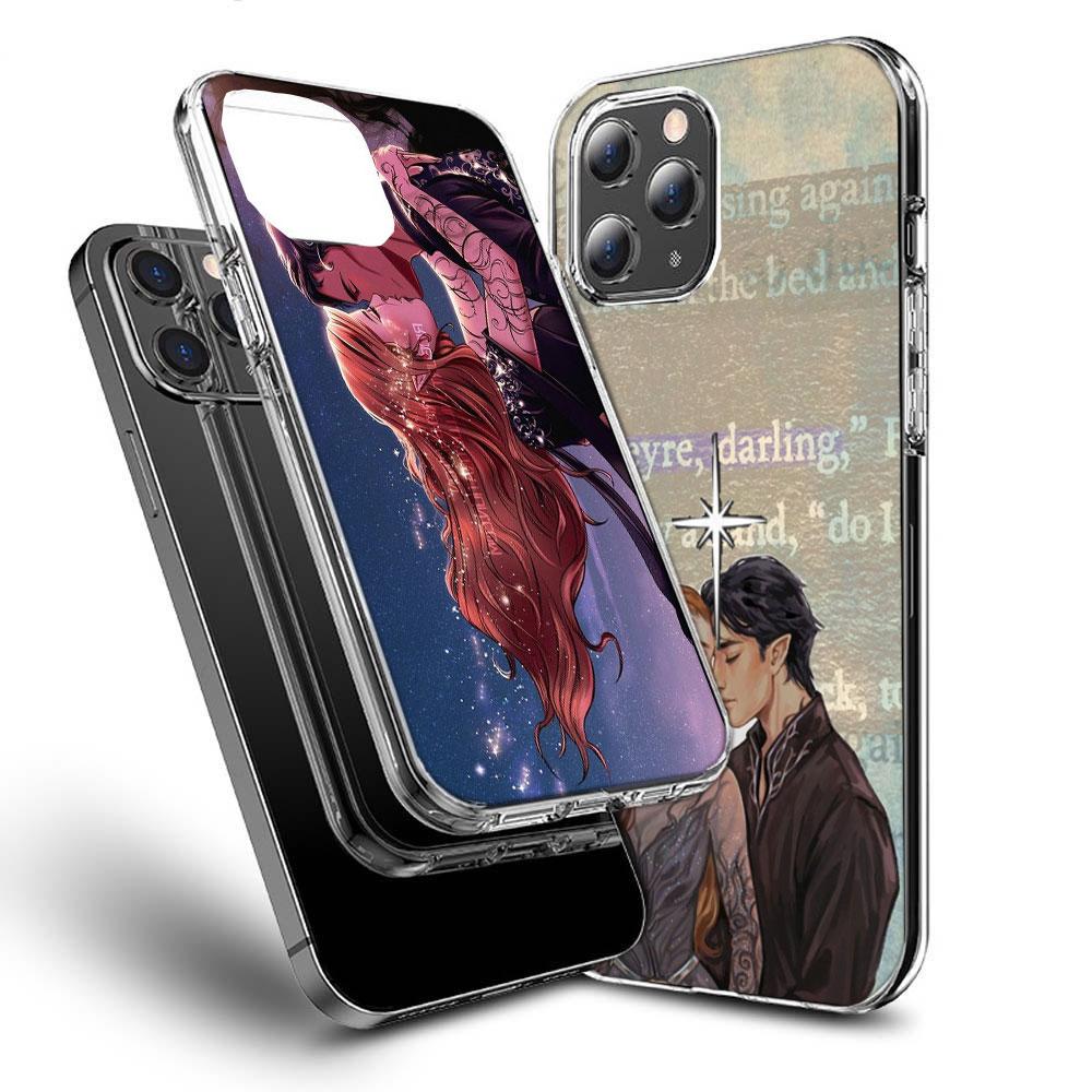 Acotar A Court of Mist and Fury Phone Case For Iphone 16E 15 Pro 14 Plus 17E 16 17 Pro Max Air 11 12 13 Mini Shockproof Capa