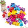 Hair Bows Dog Cat Handmade Hair Clips Rhinestone Puppy Products Grooming Accessories Small Dogs