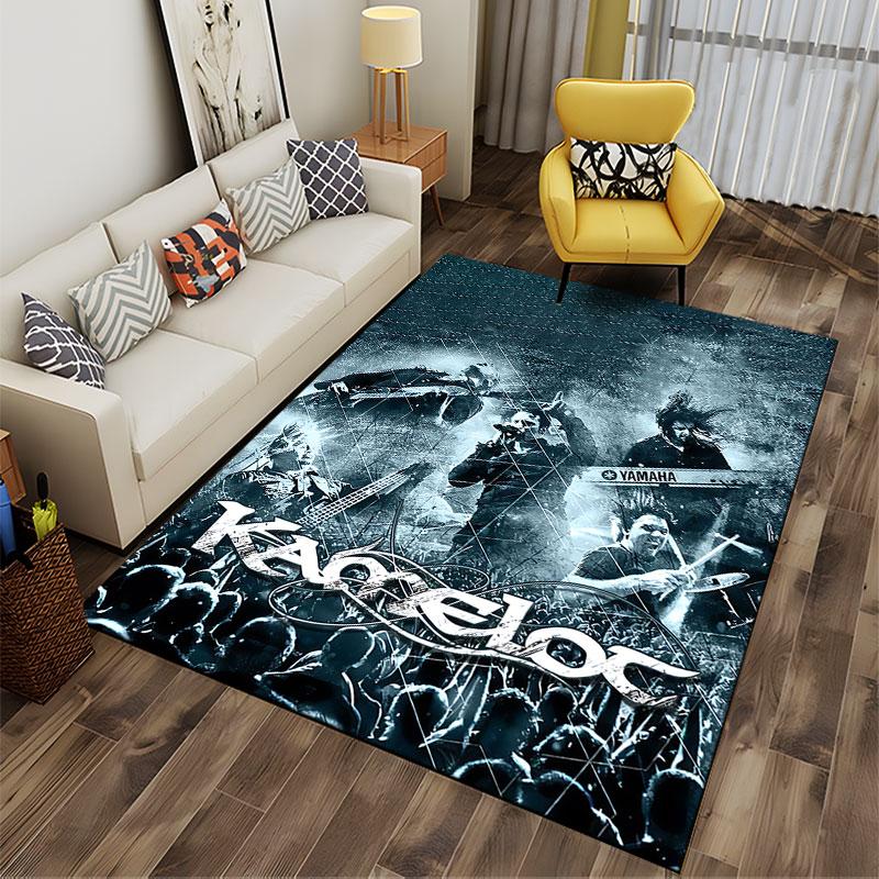 Kamelot Band Performance Art suitable as a non-slip mat for the living room or bedroom sofa