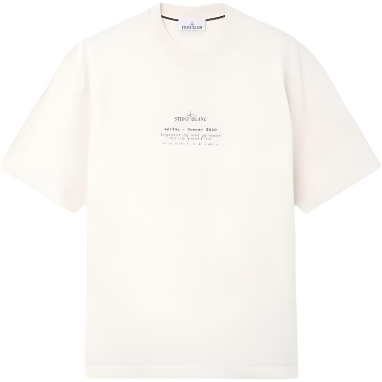 Stone Island Logo Ronde Hals Korte Mouw T-shirt Unisex Tops L1S152100001S0285-V0093 M