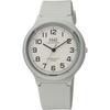 Used [Citizen Q&Q] Watch Q&Q Analog Solar 10 ATM Water Resistant Urethane Belt E04A-004VK Ladies Gray