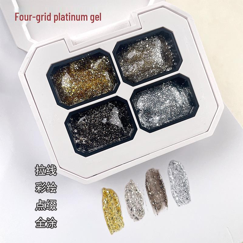 Pat-Pat Gel: New Wash-Free Gradient Nail Gel, 9 Whitening Colors