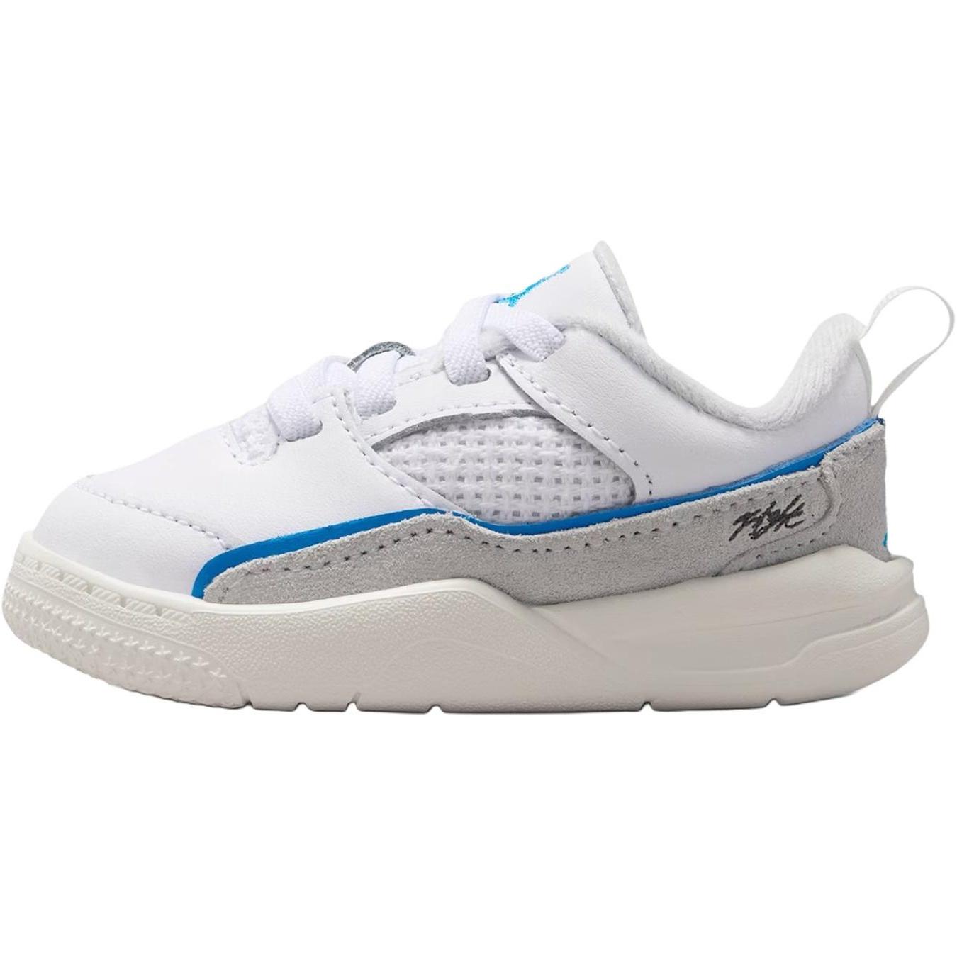 (TD) Air Jordan Flight Court  White Photo Blue Sail  Baby HF3331-104 EU 27