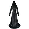 Halloween Costume Resident Evil 8 Village Cos Costume, Moth Girl Black Vampire Cosplay Long Dress