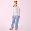 PawinPaw Girls' Cartoon Bear Long-Sleeve Polo T-Shirt