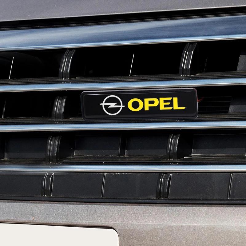 Decorative LED Lights Front Hood Grille Decoration Badge For Opel Astra J Insignia Astra G Corsa Zafira B Mokka Vivaro Meriva