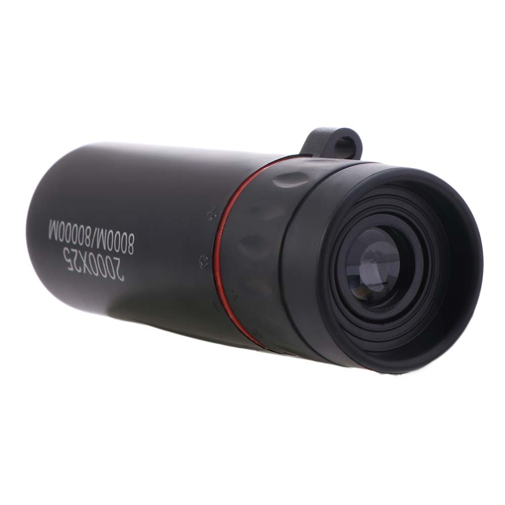 2000X25 Magnification HD Monocular Telescope Compact Design Mobile Phone Telescope Stargazing