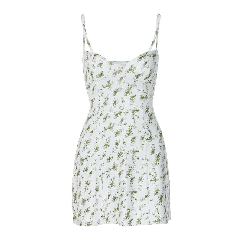 2026 Summer Floral Print Camisole Dress - Women's Fashion