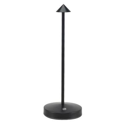 Cordless LED Table Lamp Rechargeable 3 Color Stepless Dimmable Wireless Desk Lamp Small Desk Night Light for Restaurant Home Bar