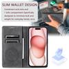 Embosované pouzdro na totem Strong Magnetic Wallet Case se slotem pro kartu pro iPhone OPPO VIVO Goolge Huawei Moto Nokia Sony OnePlus Stand Flip Matte Leather Cover