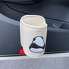 PU Leather Car beverage rack Panda Cup stand Portable Car Cup Holder  Car Interior Accessories