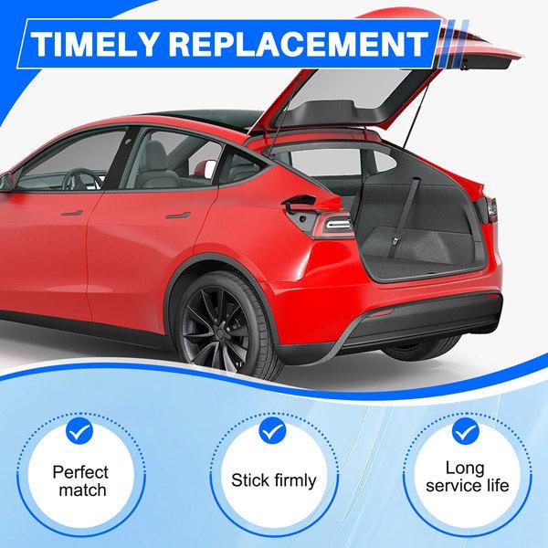 1 Pair Tailgate Lift Support Rods for 2020-2022 Tesla Models (150060100A, 150060200A)