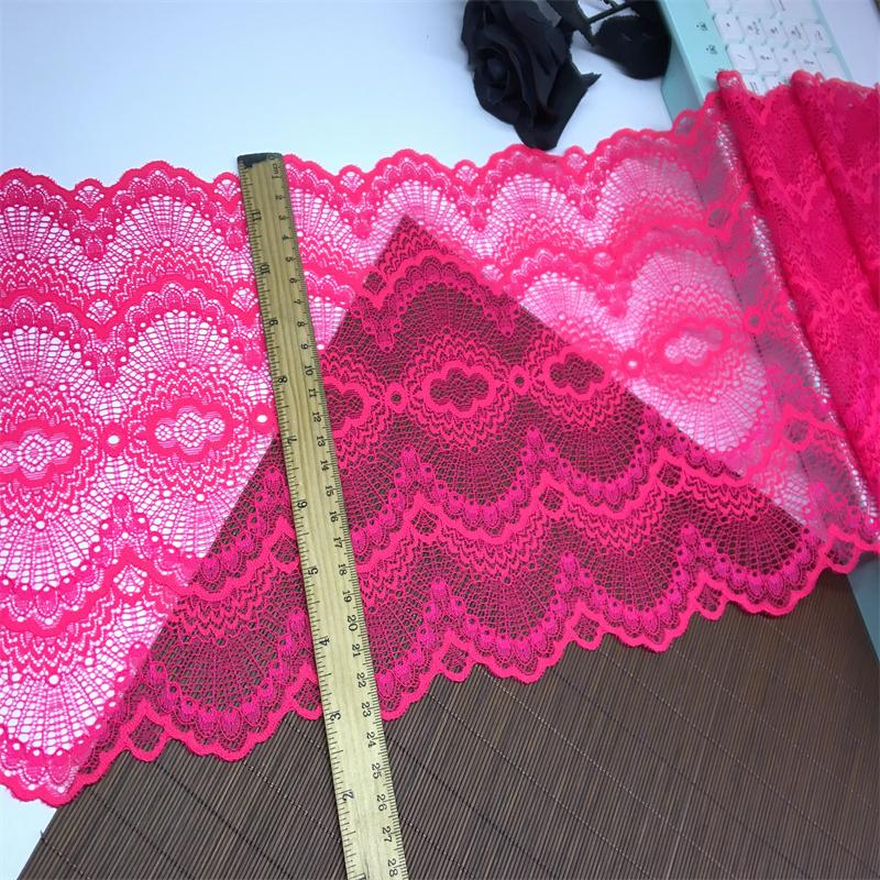 (8 Colors) Hollow Elastic Spandex Sewing Mesh Lace for Lingerie, Bra, Underwear, Garment, Wedding Dress & Crafting