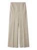 Mira Owen Elastic Waist Wide Easy Slub Size 1 09WFP251142 Women's Pants, (LBEG 1),