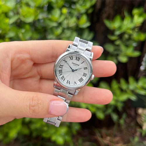 Lenomasigye Re5510Lww Metal Women'S Wristwatch White