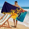 Harmonic Melody Vibrance Explosion Print Beach Towel, Quick Drying, Suitable for Travel, Outdoor Sports, Jogging, the Beach and Swimming, Gift