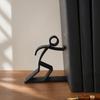 3D Printed Figurine Bookends, Decorative Bookends for Book Lovers, Funny Book Ends, Creative Book Holders for Home Library Office Shelves Desk