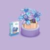 Small Children Puzzle Particle Building Block Flower Flexing Potted Model Toy