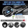 For Toyota Camry XV80 2025 Center Console Armrest Organizer Tray Durable ABS Black Storage Box With Divider Car Accessories