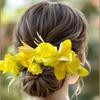 Sweet Flower Hair Comb Bohemian Thai Hair Accessories Side Clip Thailand Flower Hairpin  Girls