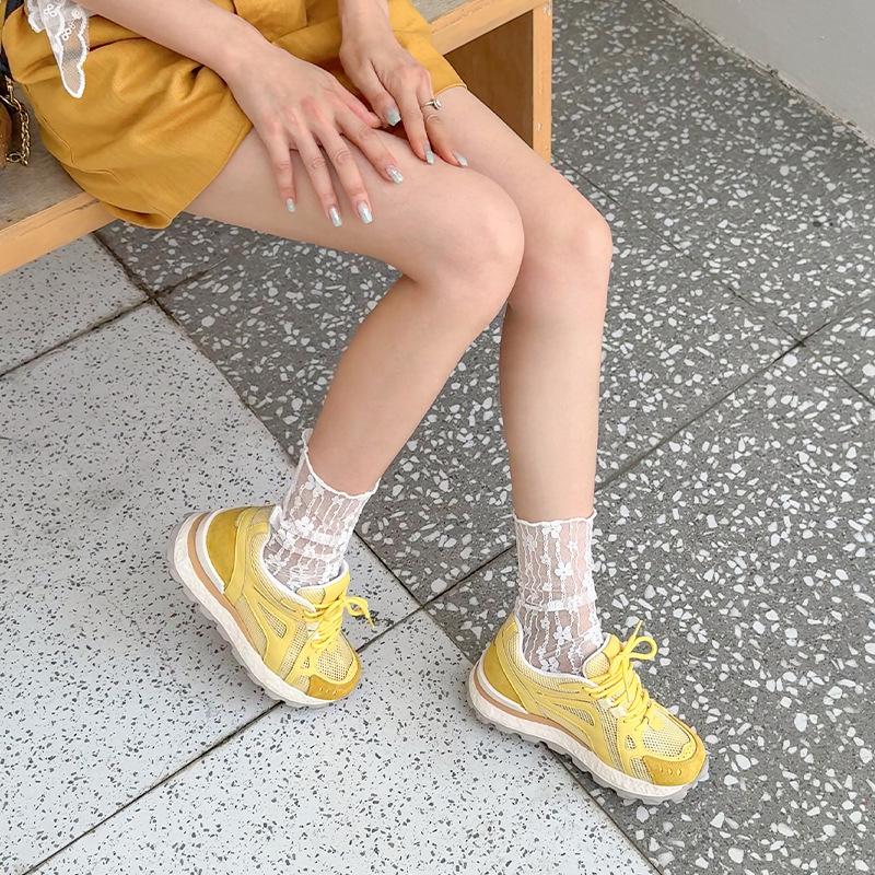 [Fanfna] Thick-soled dad shoes for women 2025 summer new thick, breathable and lightweight soft-soled casual Forrest Gump shoes for women