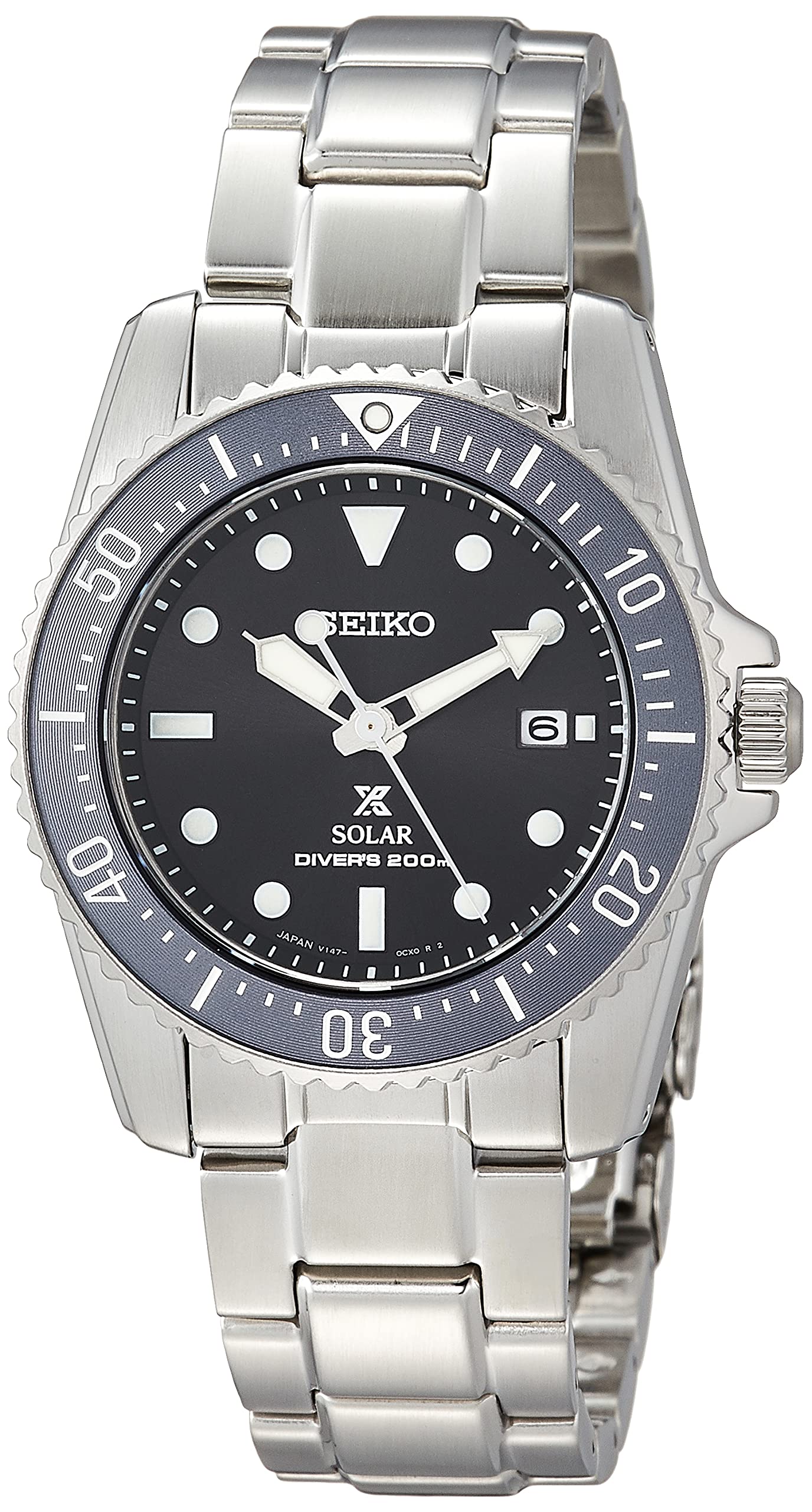 

[Seiko Watch] Дайверський годинник Prospex DIVER SCUBA Solar SBDN069 Чоловічий срібний