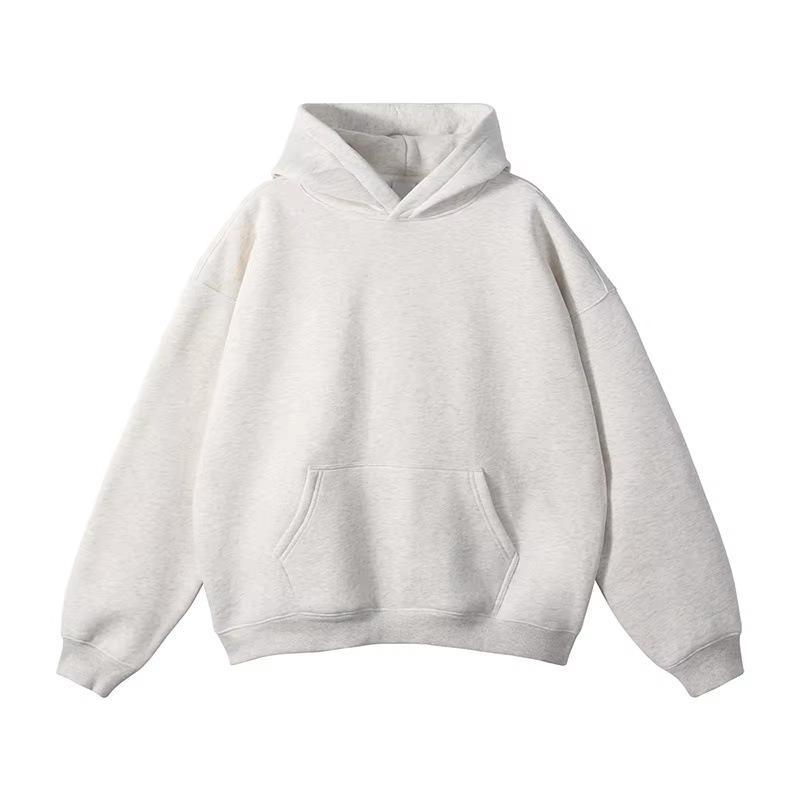 460g Premium Pure Cotton Men s College Style Hoodie - Trendy High-End Brand, Heavyweight American Class Uniform M