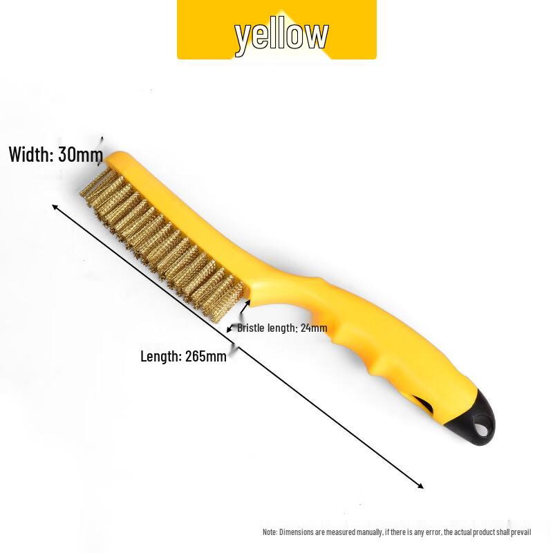 oeny Copper Plated Steel Wire Cleaning Brush