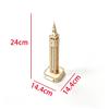 Handmade Wooden Eiffel Tower 3D Puzzle Ornament