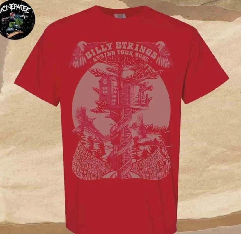 Billy Strings Spring Tour Dates May 2026 Simon Berndt T-Shirt Full Size S-5XL S