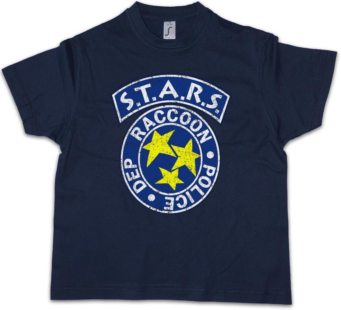S.T.A.R.S. LOGO Kids Boys kids boys T-Shirt Raccoon City Police Dep Resident Evil 100