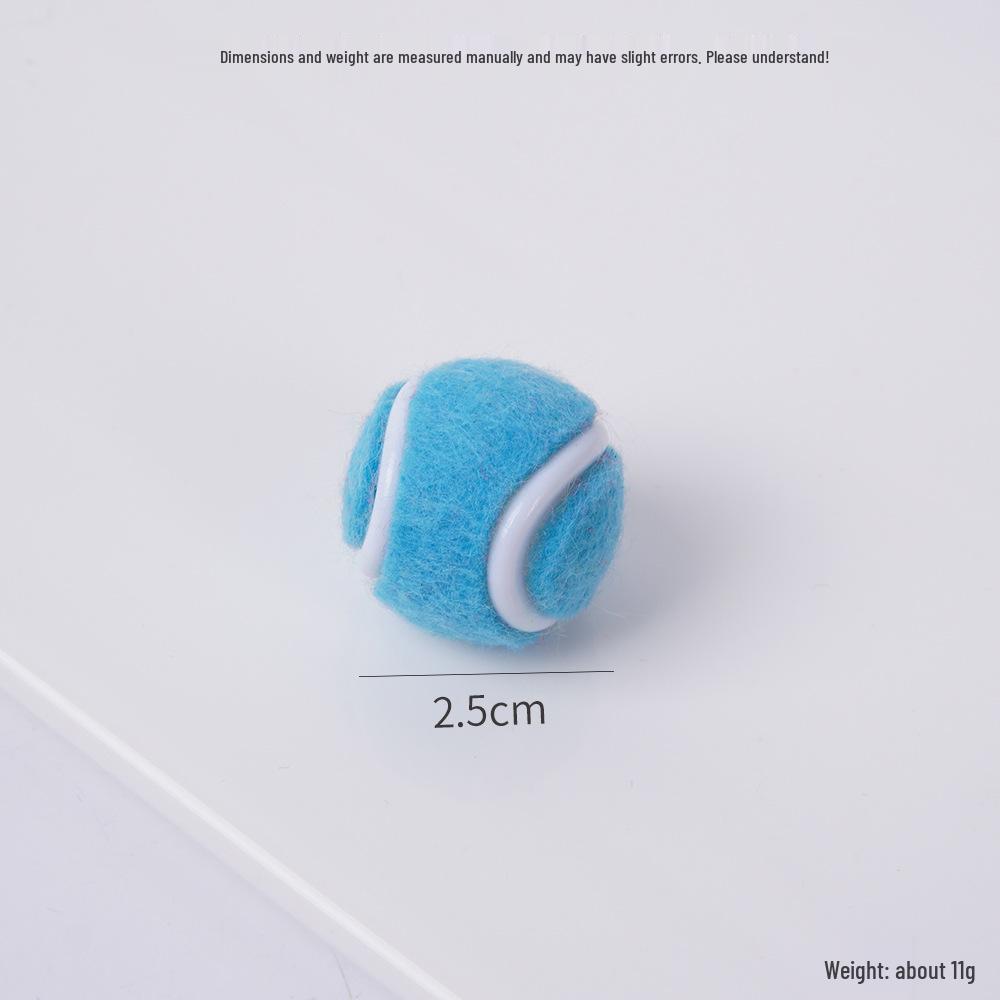 2cm Mini Tennis Ball Toy Keyring Backpack Pendant & Earrings Souvenir