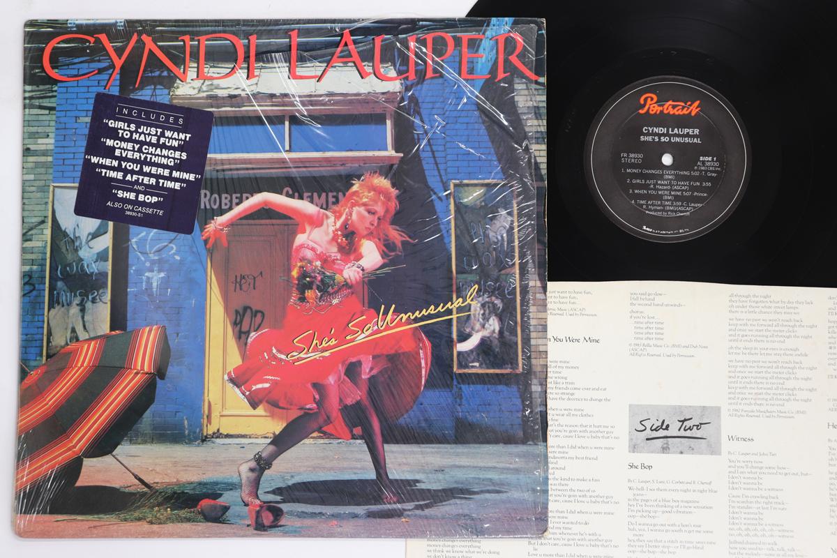 LP Record CYNDI LAUPER  Shes So Unusual FR38930 PORTRAIT 1983 US Pop Used