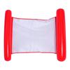 Inflatable Dual-Use Hammock Chair: Foldable Floating Lounge with Net and Backrest