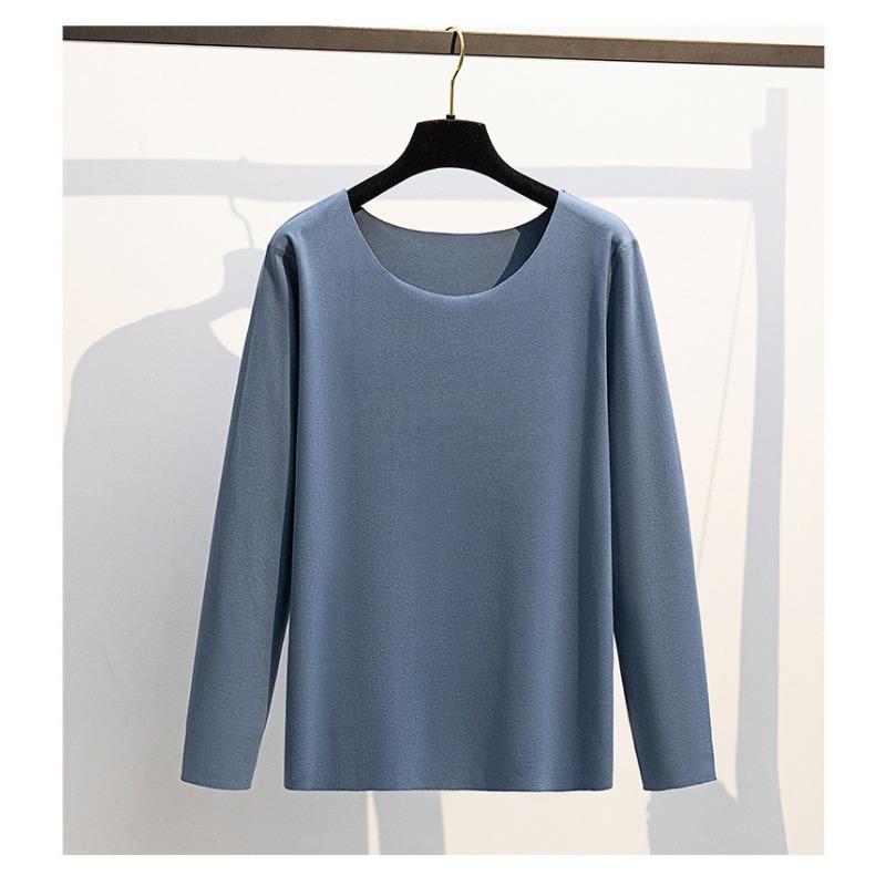 Women S Plus Size Seamless Double Sided Dralon Thermal Base Layer Top