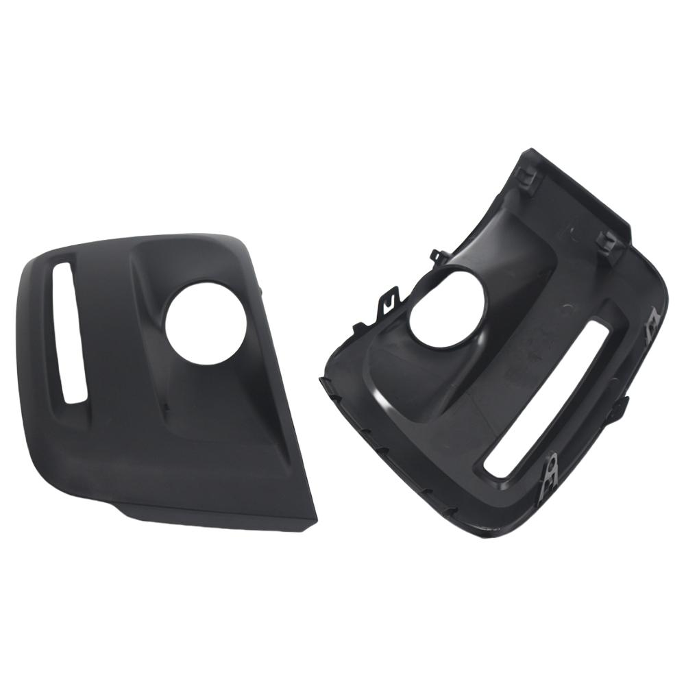 Fog Light Frame Protector Cover 1513564680 Front Bumper Fog Lamp Grille Cover Fit for Citroen Berlingo Peugeot Partner 15-19