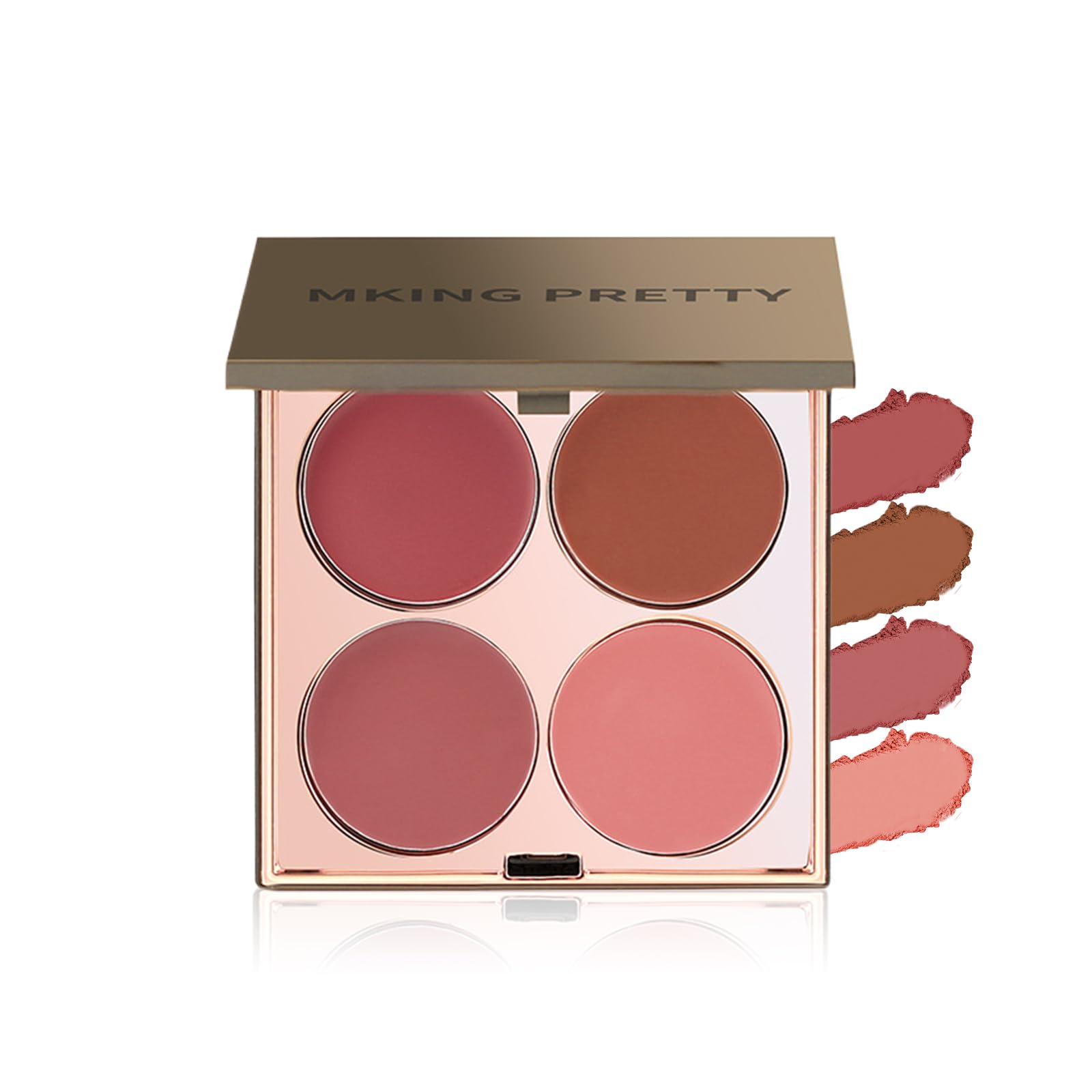 

DayaEmmoTQ Cheek & Lip Cream - Blends seamlessly into the skin, non-sticky, provides translucent and healthy-looking color, long-lasting color,