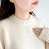 Vendome Necklace K10 White Gold Blue Topaz Shell GJBN052140BT [Official] [VIH Aoyama]