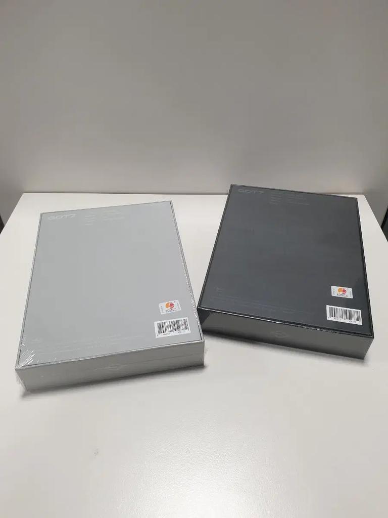 GOT7 Pentagon Winter Heptagon Album Silver/Black Set