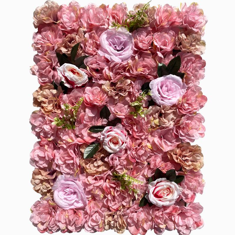 Simulated Flower Wall Rose Wall Photography Floral Props Fake Flower Silk Wedding Decoration Background Wall Atmosphere Durable