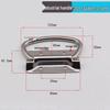 Heavy Duty 304 Stainless Steel Folding Pull Handle for Industrial Toolbox and Panel