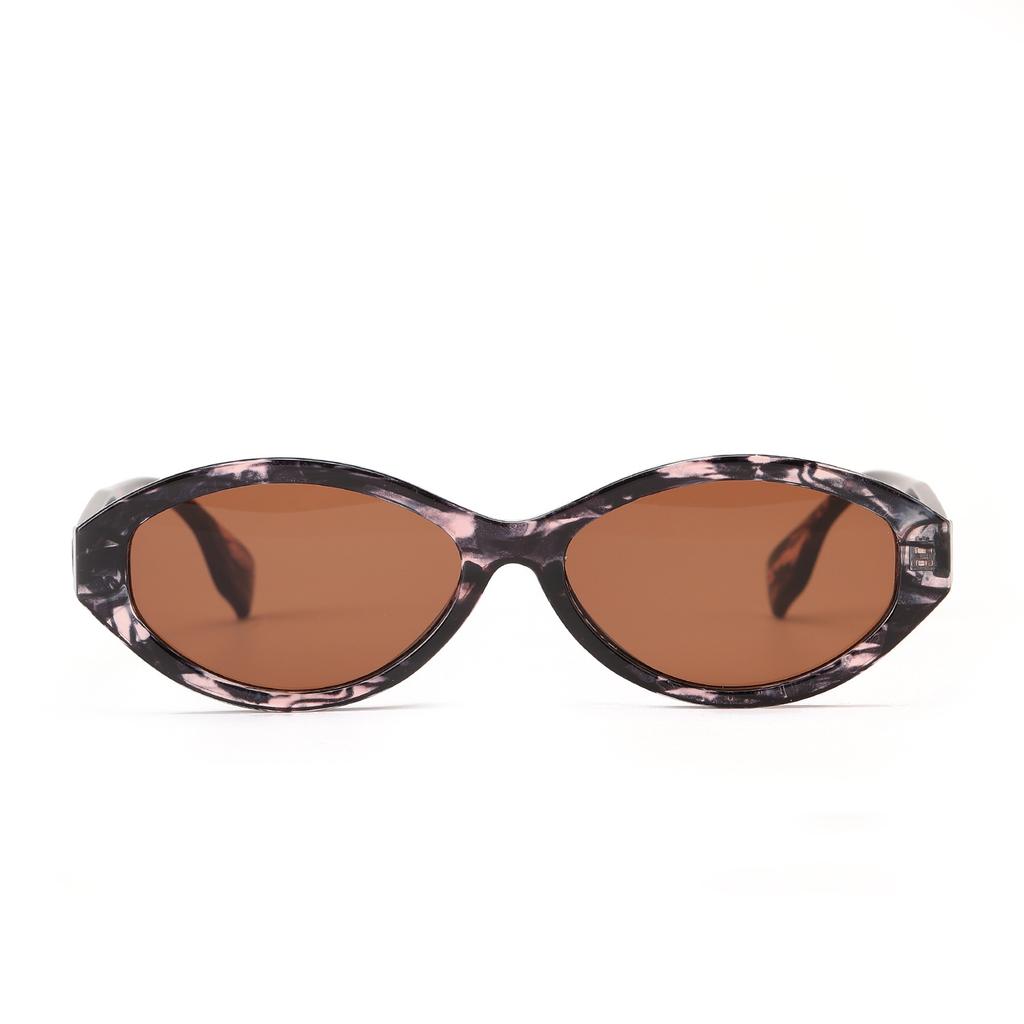 Glasses 3952 Oval Small Frame Trendy Multi-Color Sunglasses Women'S Retro Summer Sunglasses Men