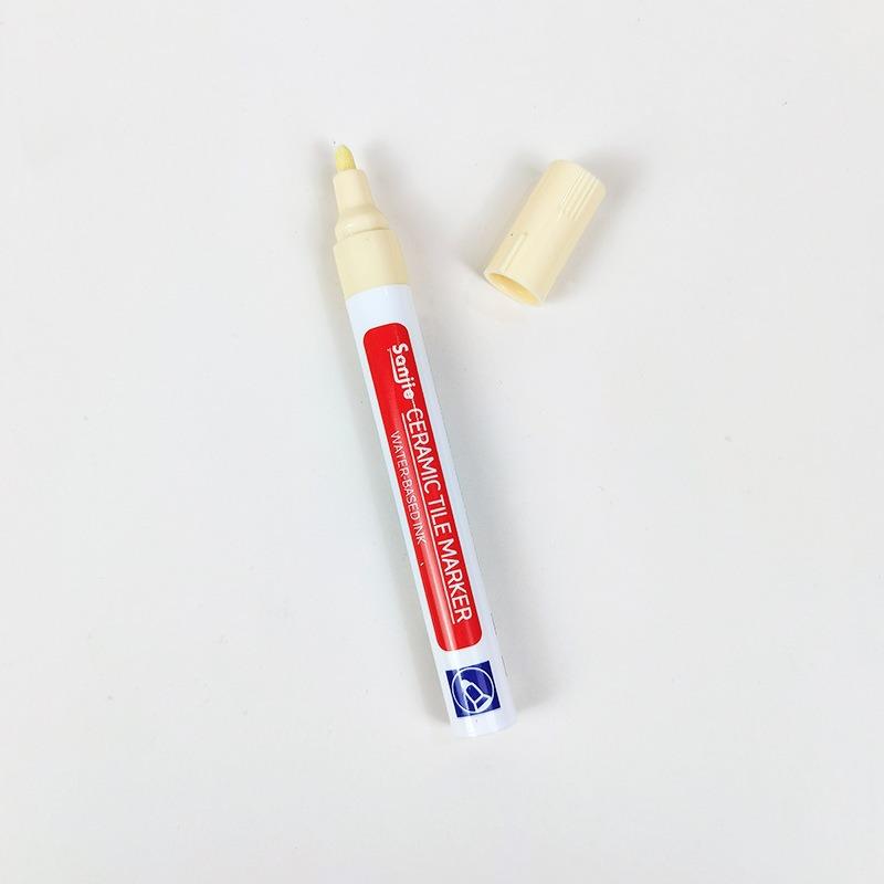 2 Pack Grout Pen - Floor and Wall Filler - 2ml Color Up Pen for Ceramic Tiles - DIY Home