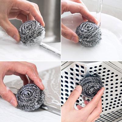 Yemek takımı – Bulaşıklar için kazıyıcılar ve fırçalar