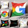 G-Google LOGO Pillow Case Pattern Printed Pillowcase for Living Room Sofa Cushion Cover & Bedroom Decor